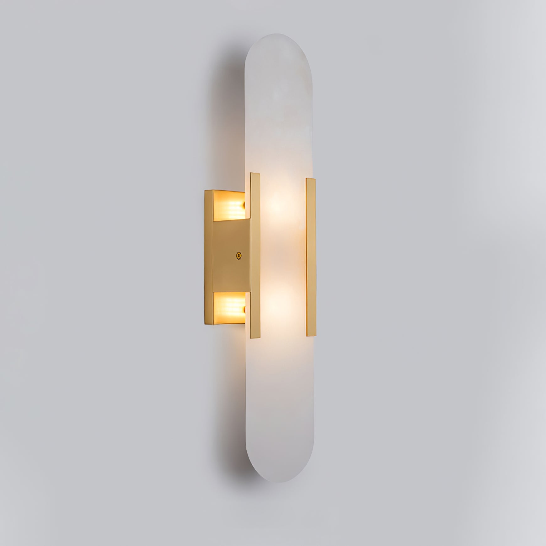 Olraeia Applique Murale Double en Albâtre - Neutralighting