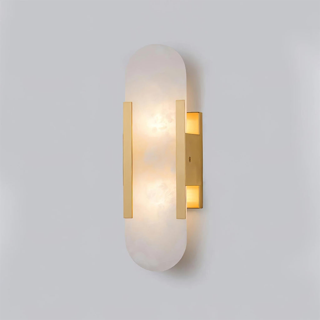 Olraeia Applique Murale Double en Albâtre - Neutralighting