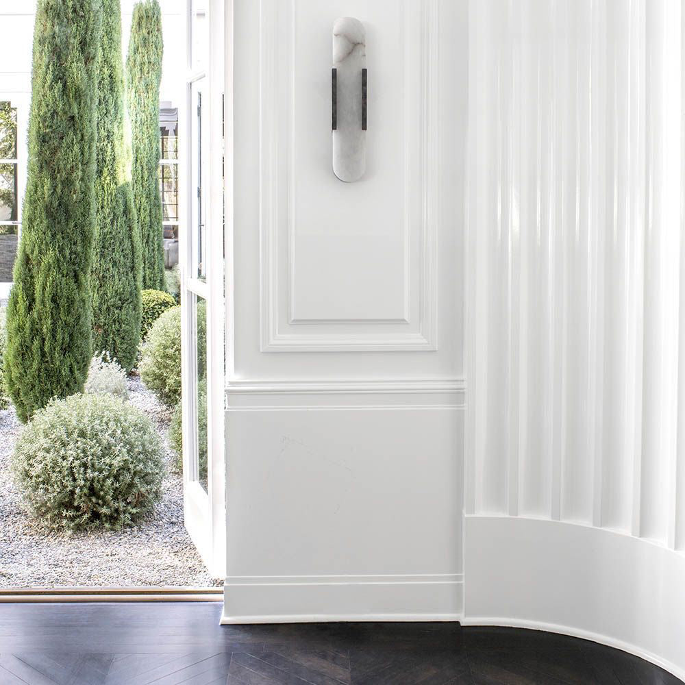 Olraeia Applique Murale Double en Albâtre - Neutralighting