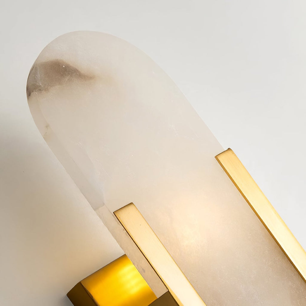 Olraeia Applique Murale Double en Albâtre - Neutralighting