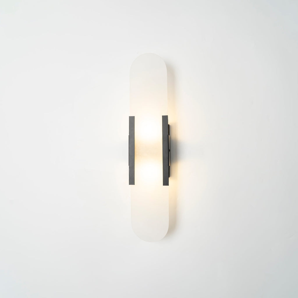 Olraeia Applique Murale Double en Albâtre - Neutralighting