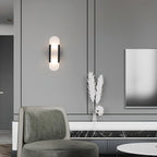 Olraeia Applique Murale Double en Albâtre - Neutralighting