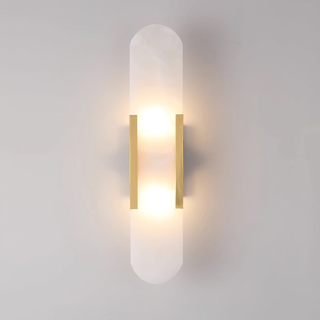 Olraeia Applique Murale Double en Albâtre - Neutralighting