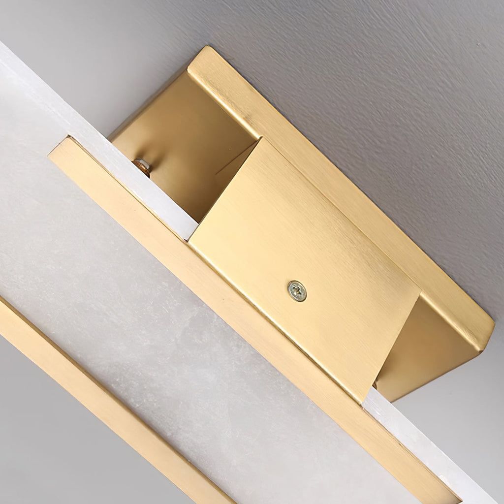 Olraeia Applique Murale Double en Albâtre - Neutralighting