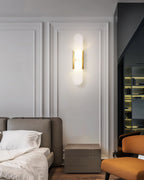Olraeia Applique Murale Double en Albâtre - Neutralighting