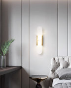 Olraeia Applique Murale Double en Albâtre - Neutralighting