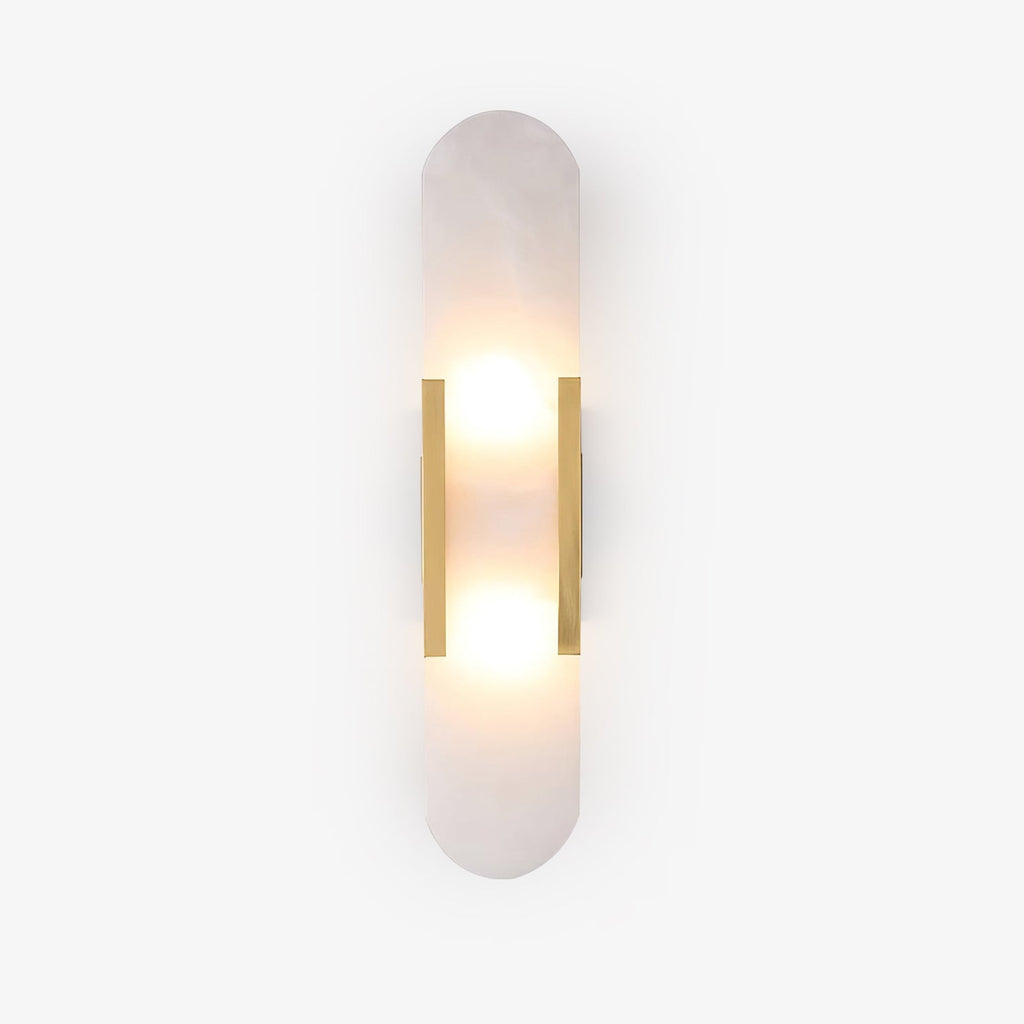 Olraeia Applique Murale Double en Albâtre - Neutralighting