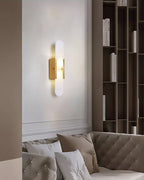 Olraeia Applique Murale Double en Albâtre - Neutralighting