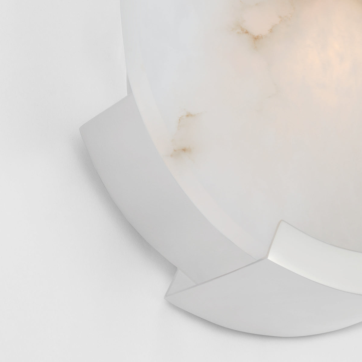 Avsolisra Applique Murale Ronde Albâtre Minimaliste - Neutralighting