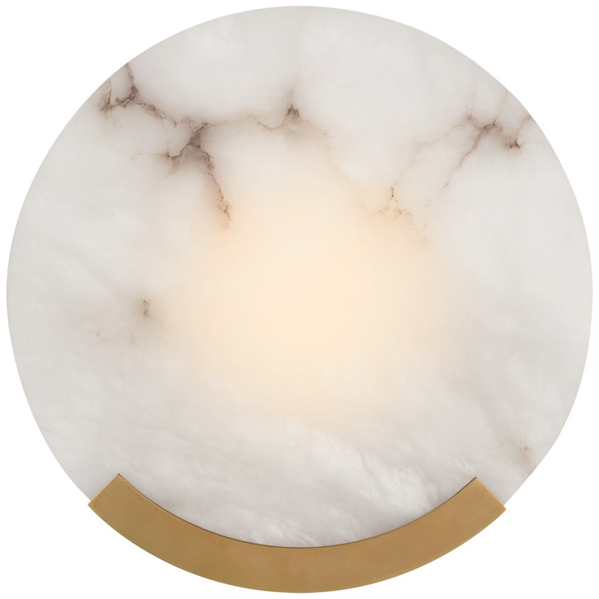 Avsolisra Applique Murale Ronde Albâtre Minimaliste - Neutralighting