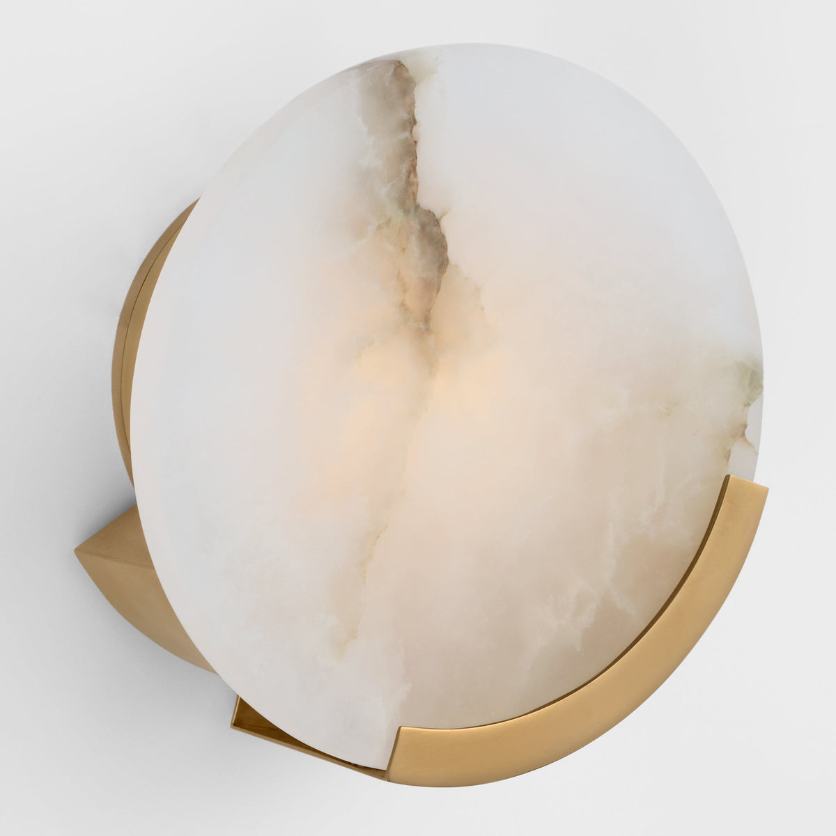Avsolisra Applique Murale Ronde Albâtre Minimaliste - Neutralighting