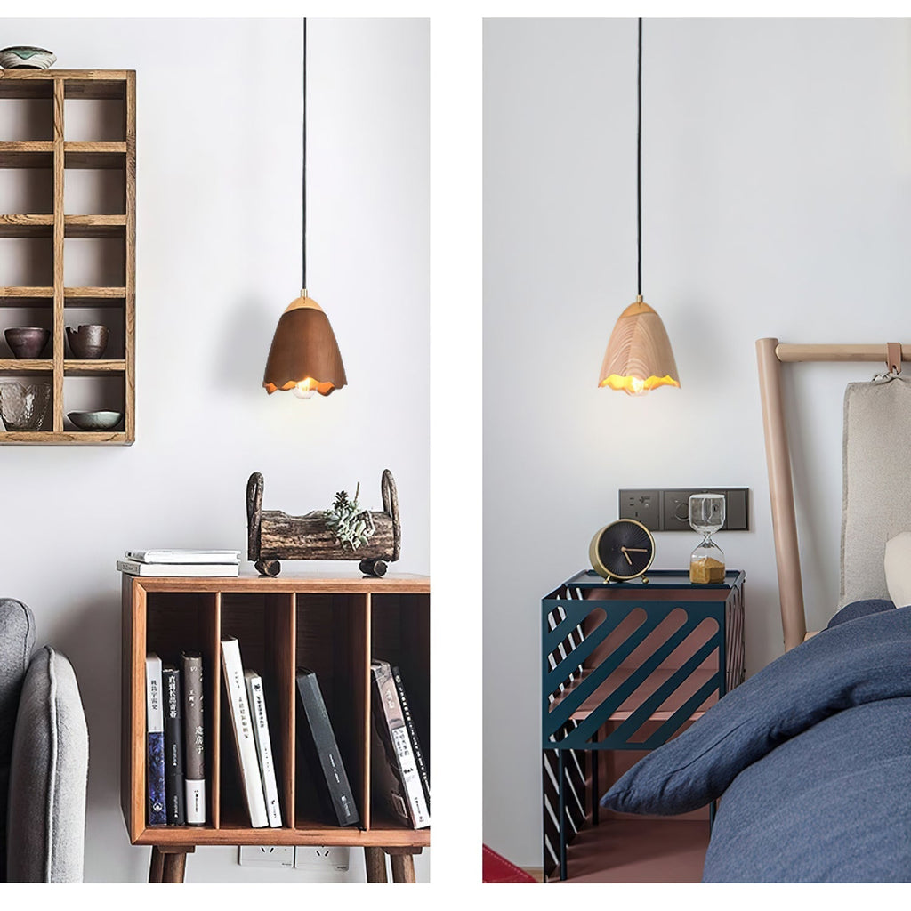 Ilvenel Suspension Moderne Minimaliste en Bois - Neutralighting