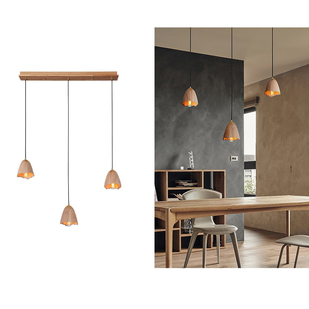 Ilvenel Suspension Moderne Minimaliste en Bois - Neutralighting
