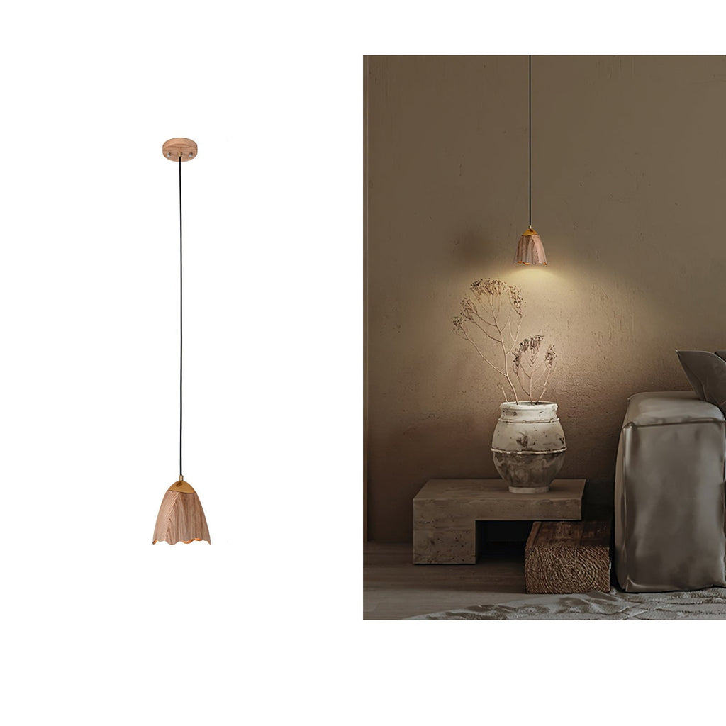Ilvenel Suspension Moderne Minimaliste en Bois - Neutralighting