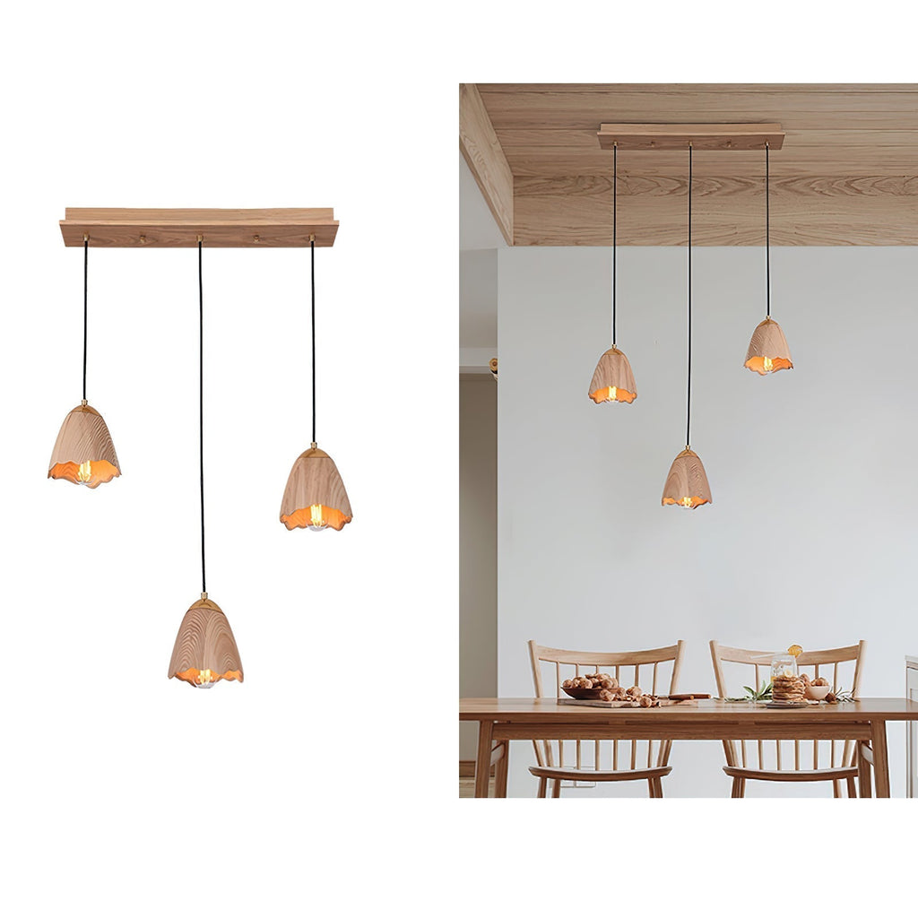 Ilvenel Suspension Moderne Minimaliste en Bois - Neutralighting