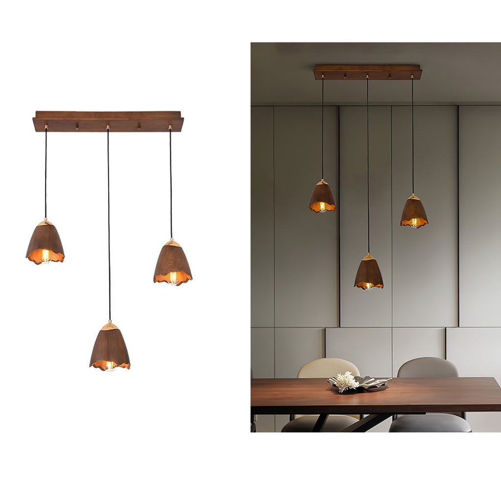 Ilvenel Suspension Moderne Minimaliste en Bois - Neutralighting