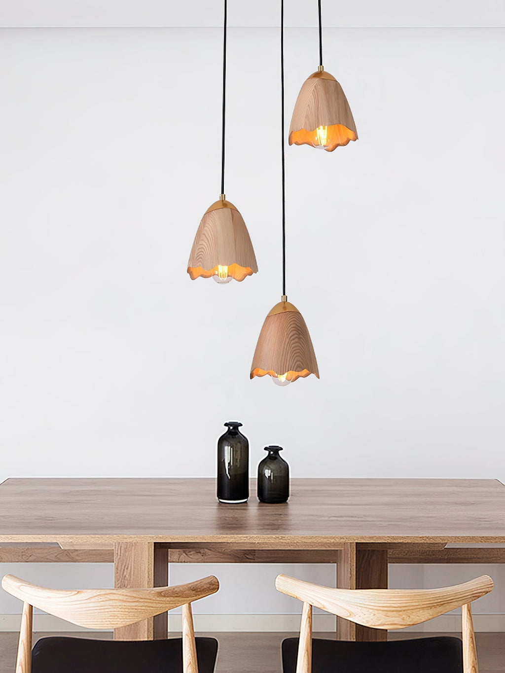 Ilvenel Suspension Moderne Minimaliste en Bois - Neutralighting