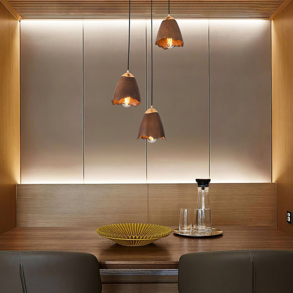 Ilvenel Suspension Moderne Minimaliste en Bois - Neutralighting