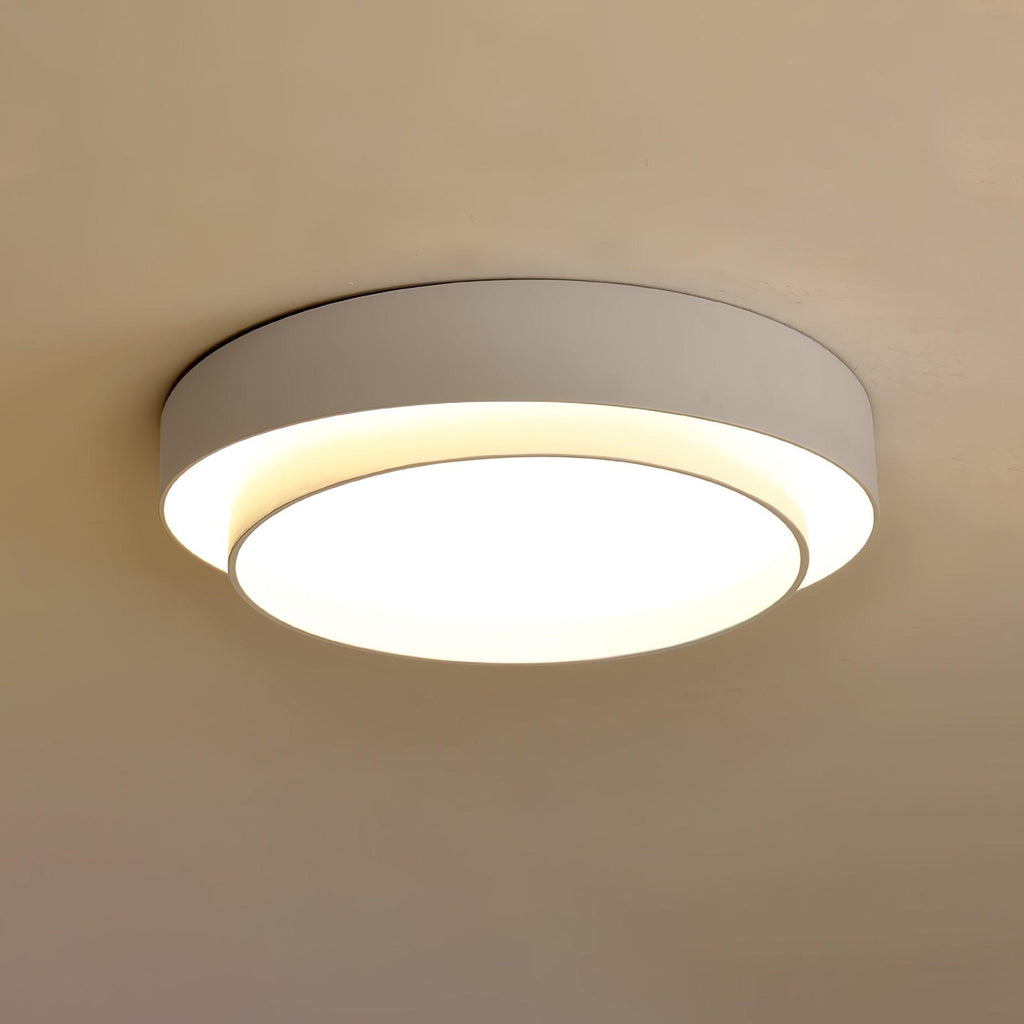 Lustra Plafonnier Double Couches Cylindre Moderne - Neutralighting