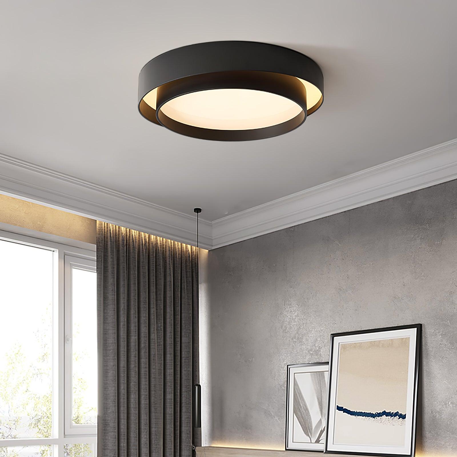 Arux Plafonnier Circulaire Art Déco Nordique - Neutralighting
