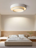 Lustra Plafonnier Double Couches Cylindre Moderne - Neutralighting