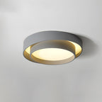Orina Plafonnier design cylindrique à double anneau - Neutralighting