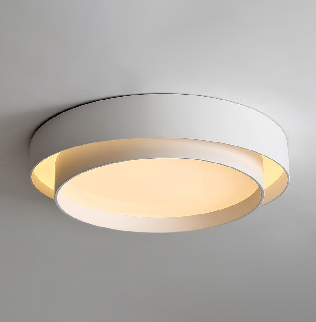 Lustra Plafonnier Double Couches Cylindre Moderne - Neutralighting