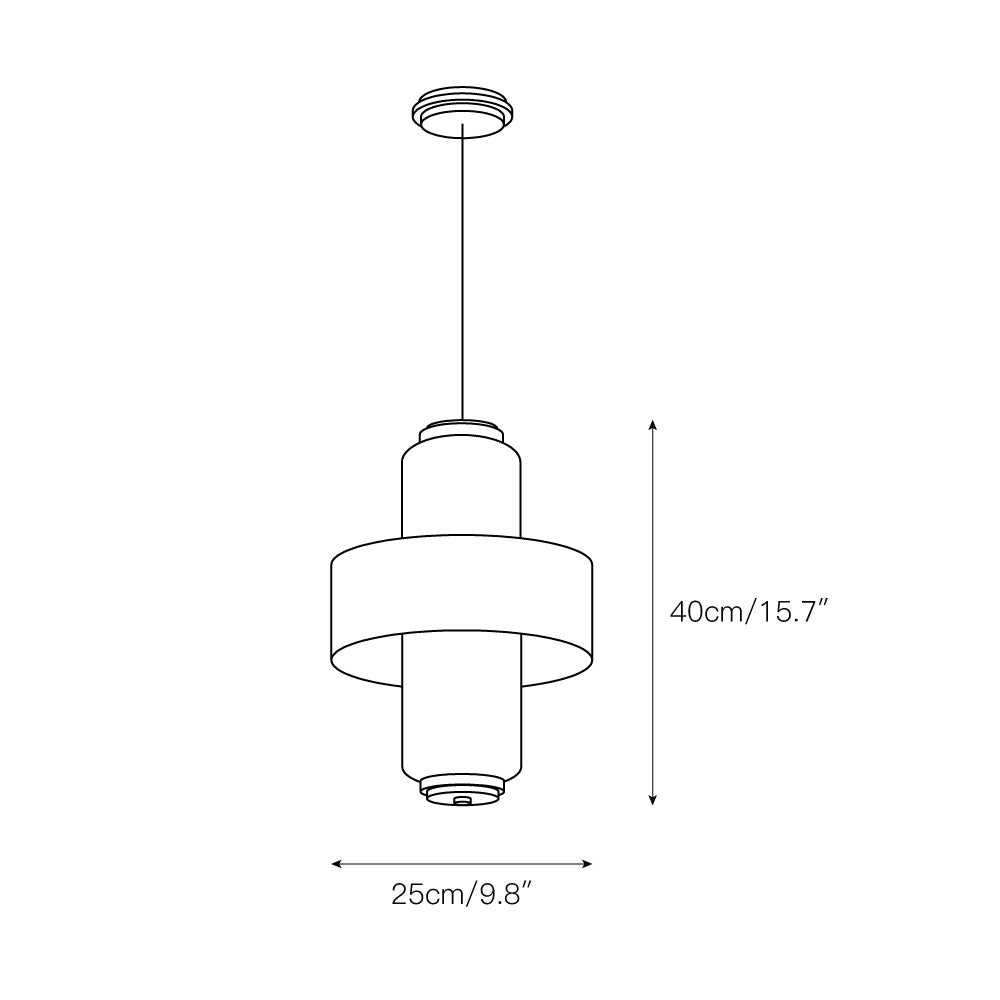 Vavinisra Suspension Métal Industriel Vintage Salon - Neutralighting