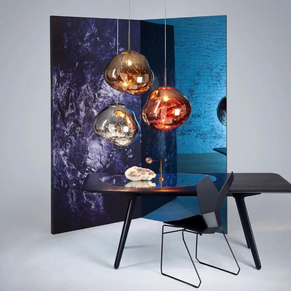 Solara Suspension en Verre Soufflé Cluster Irrégulier Sculptural - Neutralighting