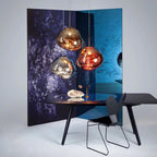 Solara Suspension en Verre Soufflé Cluster Irrégulier Sculptural - Neutralighting
