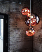 Solara Suspension en Verre Soufflé Cluster Irrégulier Sculptural - Neutralighting