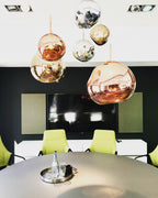 Solara Suspension en Verre Soufflé Cluster Irrégulier Sculptural - Neutralighting