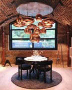 Solara Suspension en Verre Soufflé Cluster Irrégulier Sculptural - Neutralighting