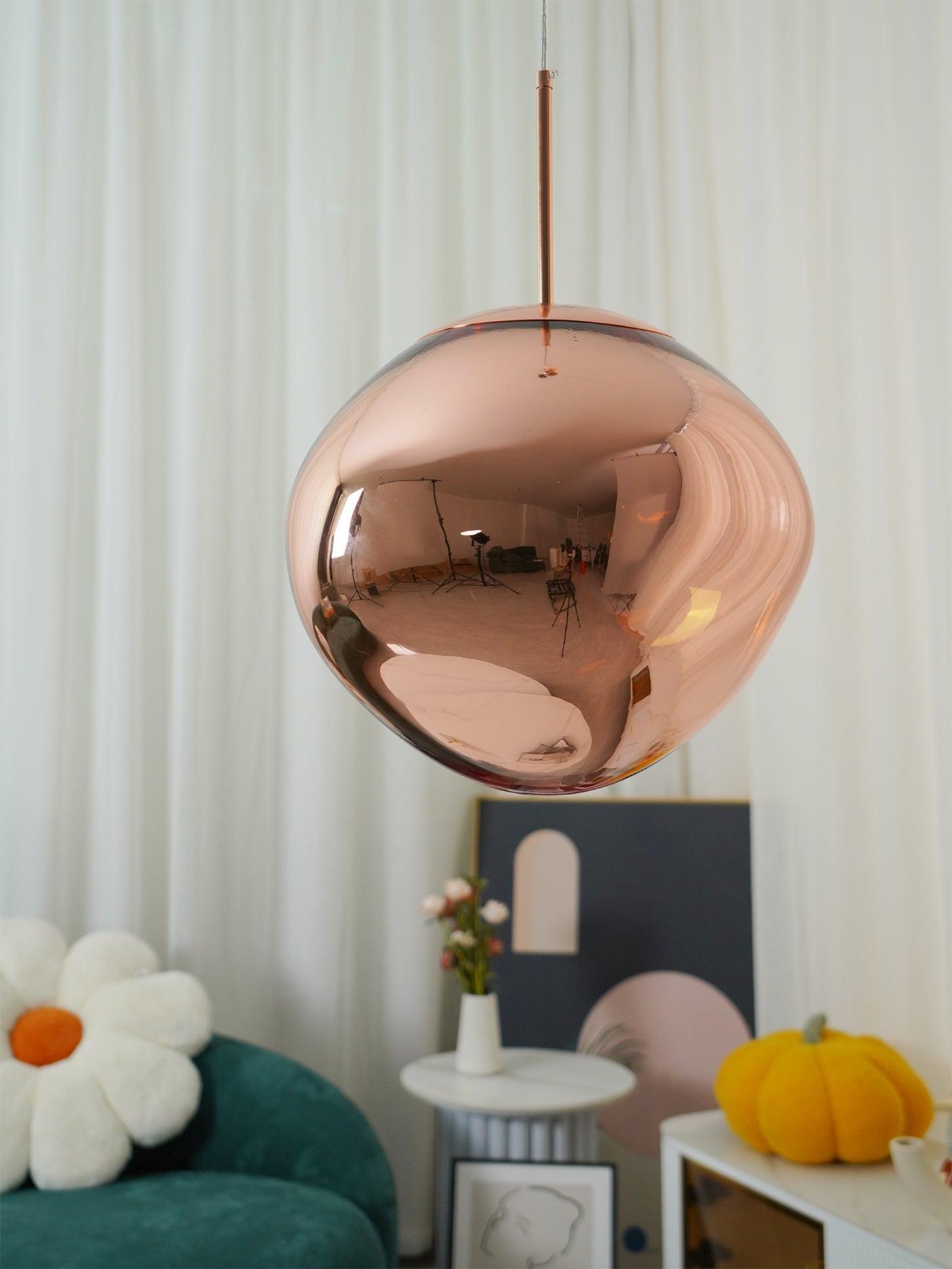 Solara Suspension en Verre Soufflé Cluster Irrégulier Sculptural - Neutralighting