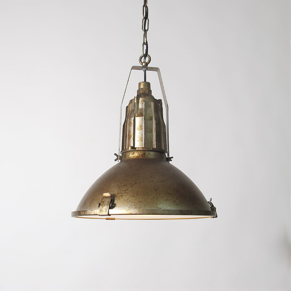 Coshae Suspension Métal Verre Industriel Vintage - Neutralighting