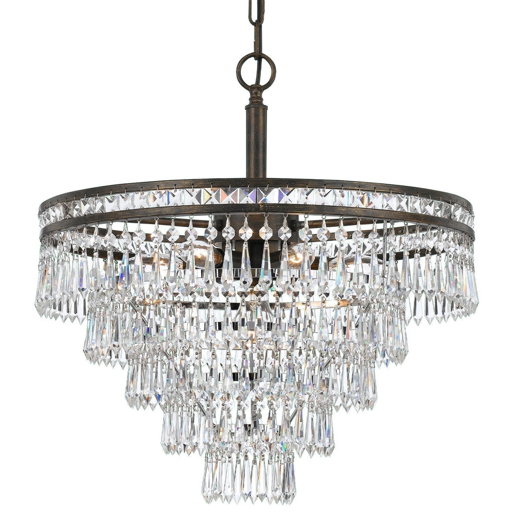 Eurvaryra Lustre Métal Cristal Luxe Postmoderne - Neutralighting