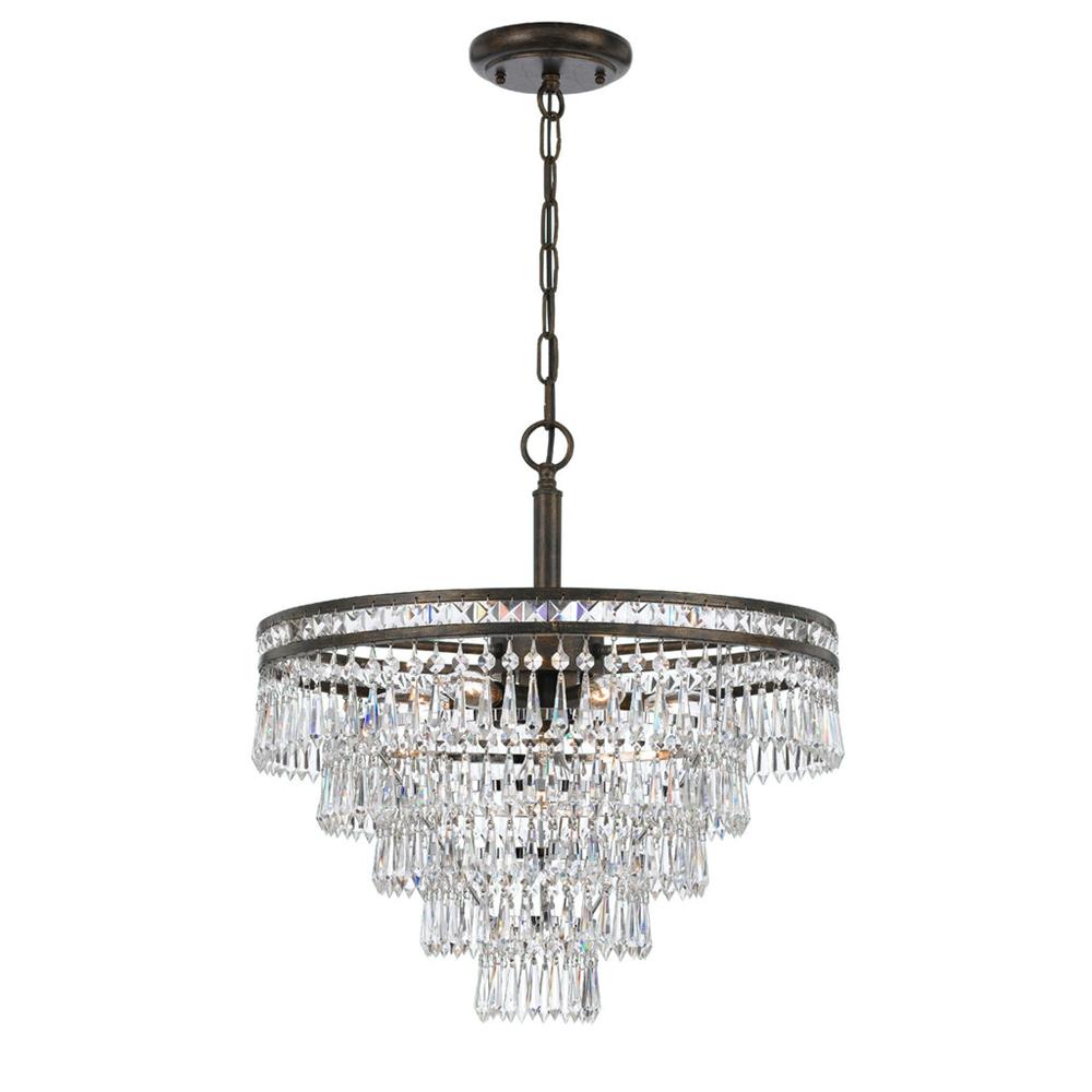 Eurvaryra Lustre Métal Cristal Luxe Postmoderne - Neutralighting
