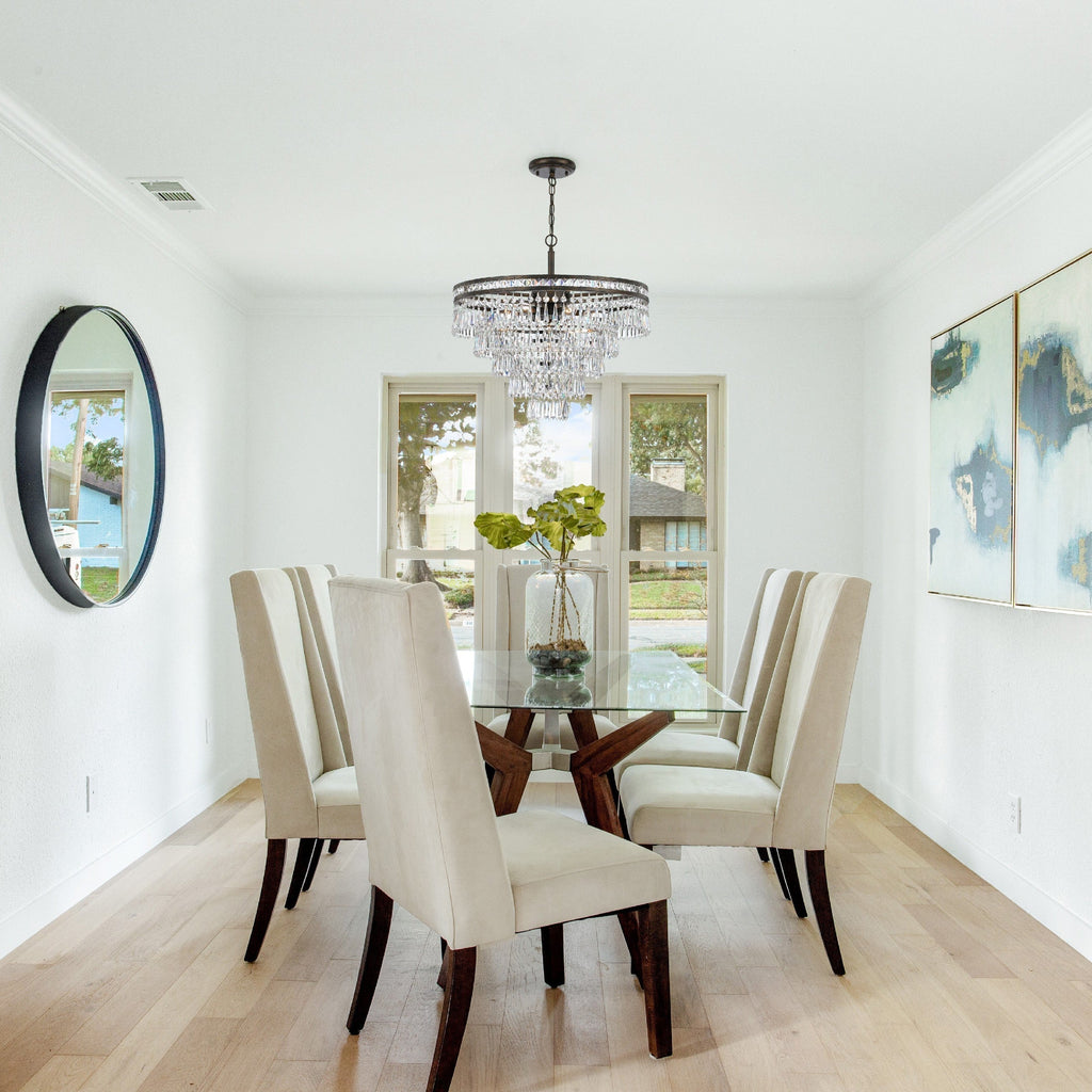 Eurvaryra Lustre Métal Cristal Luxe Postmoderne - Neutralighting