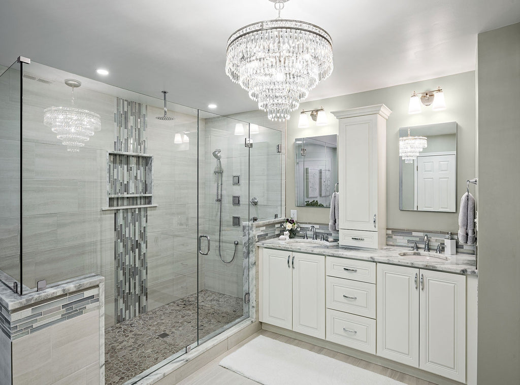 Eurvaryra Lustre Métal Cristal Luxe Postmoderne - Neutralighting