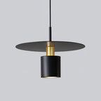 Solara Lampe suspendue cylindrique à disque industriel - Neutralighting