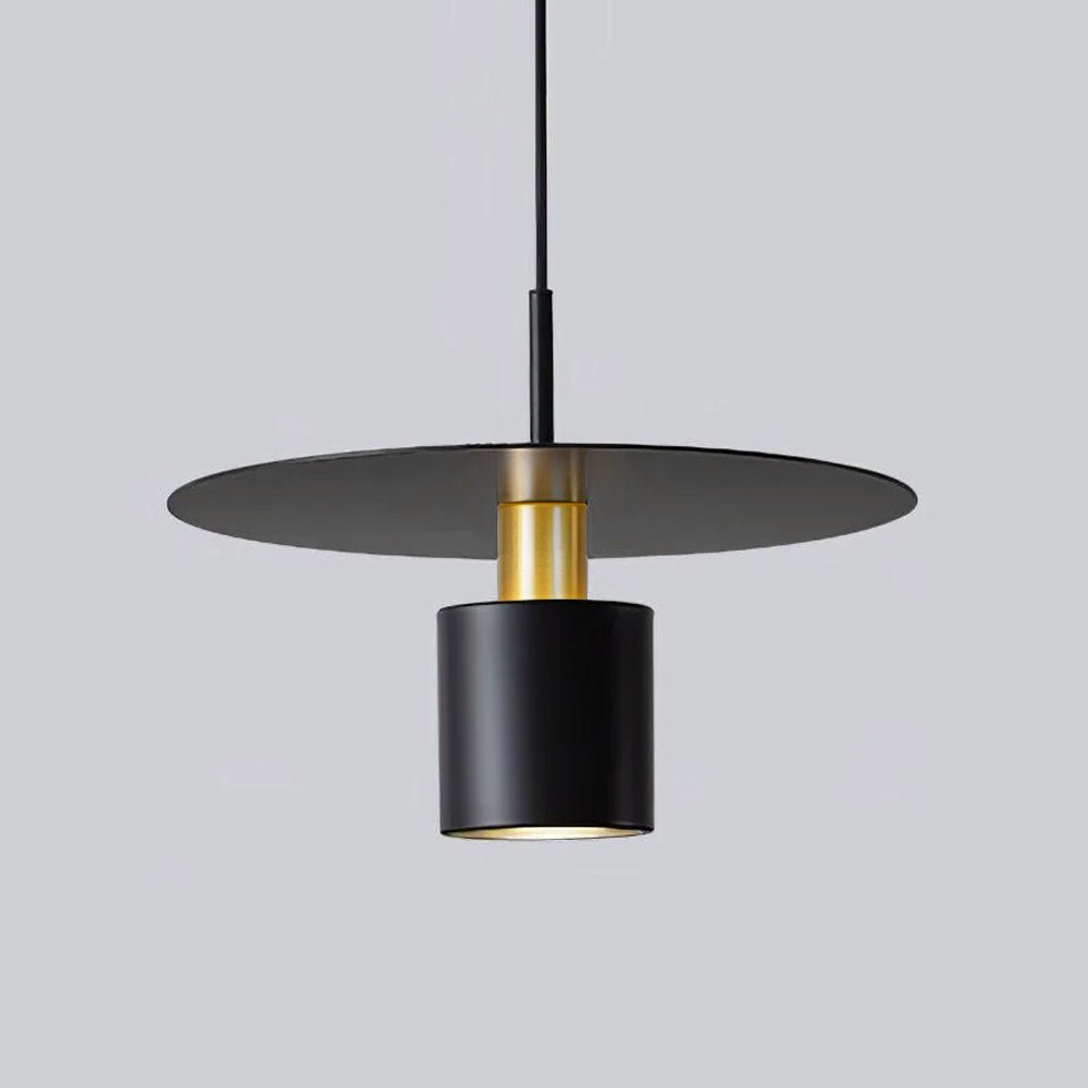 Solara Lampe suspendue cylindrique à disque industriel - Neutralighting