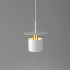Solara Lampe suspendue cylindrique à disque industriel - Neutralighting