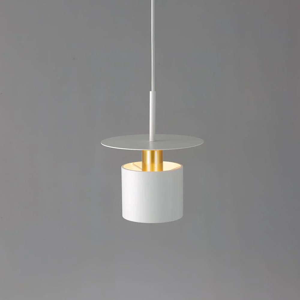 Solara Lampe suspendue cylindrique à disque industriel - Neutralighting