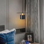 Solara Lampe suspendue cylindrique à disque industriel - Neutralighting