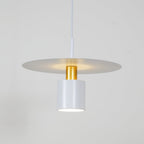Solara Lampe suspendue cylindrique à disque industriel - Neutralighting
