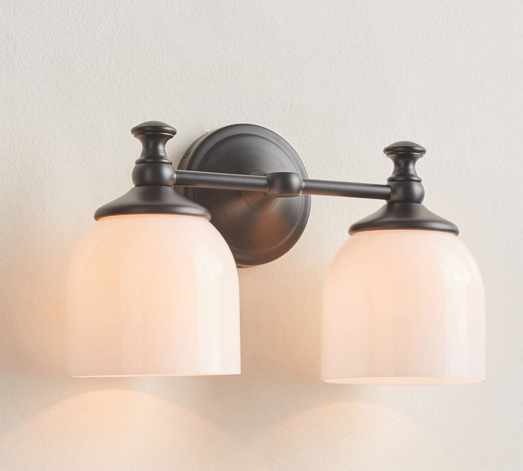 Lumen Sconce Mural Moderne Minimaliste à Bras Courts en Chrome Métal Verre - Neutralighting