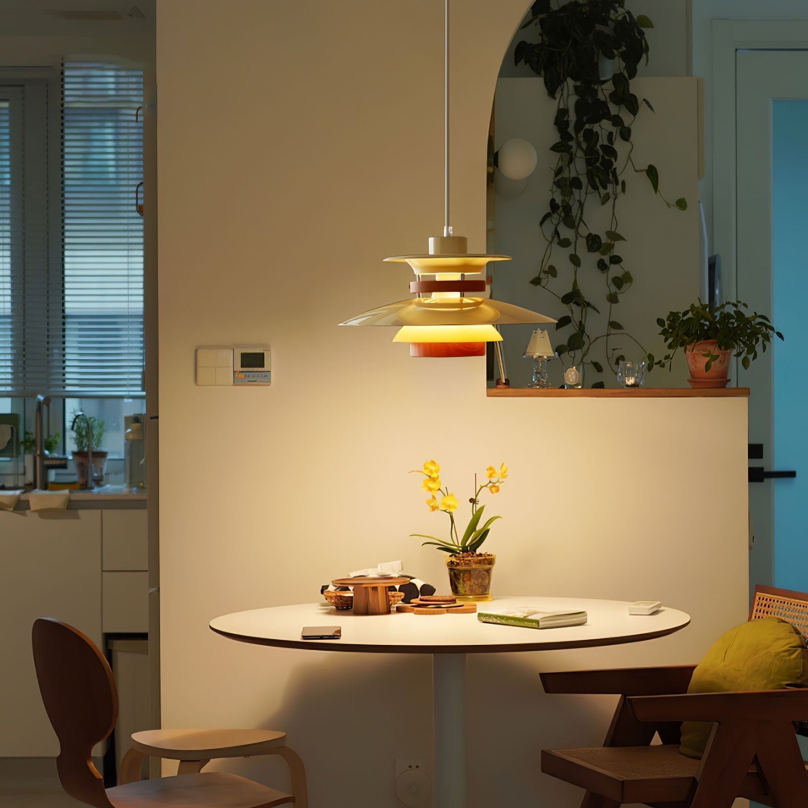 Nymera Suspension Bois Acier - Neutralighting