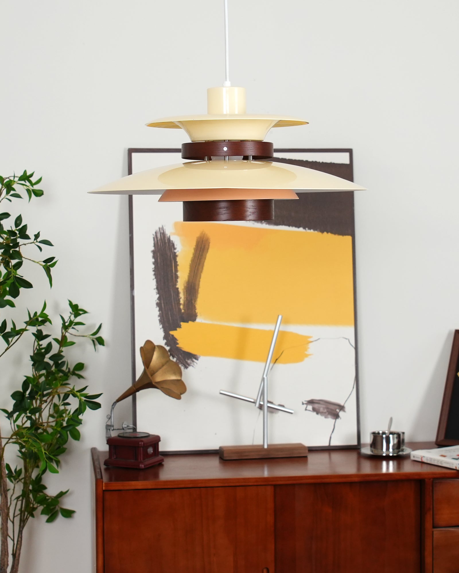 Nymera Suspension Bois Acier - Neutralighting