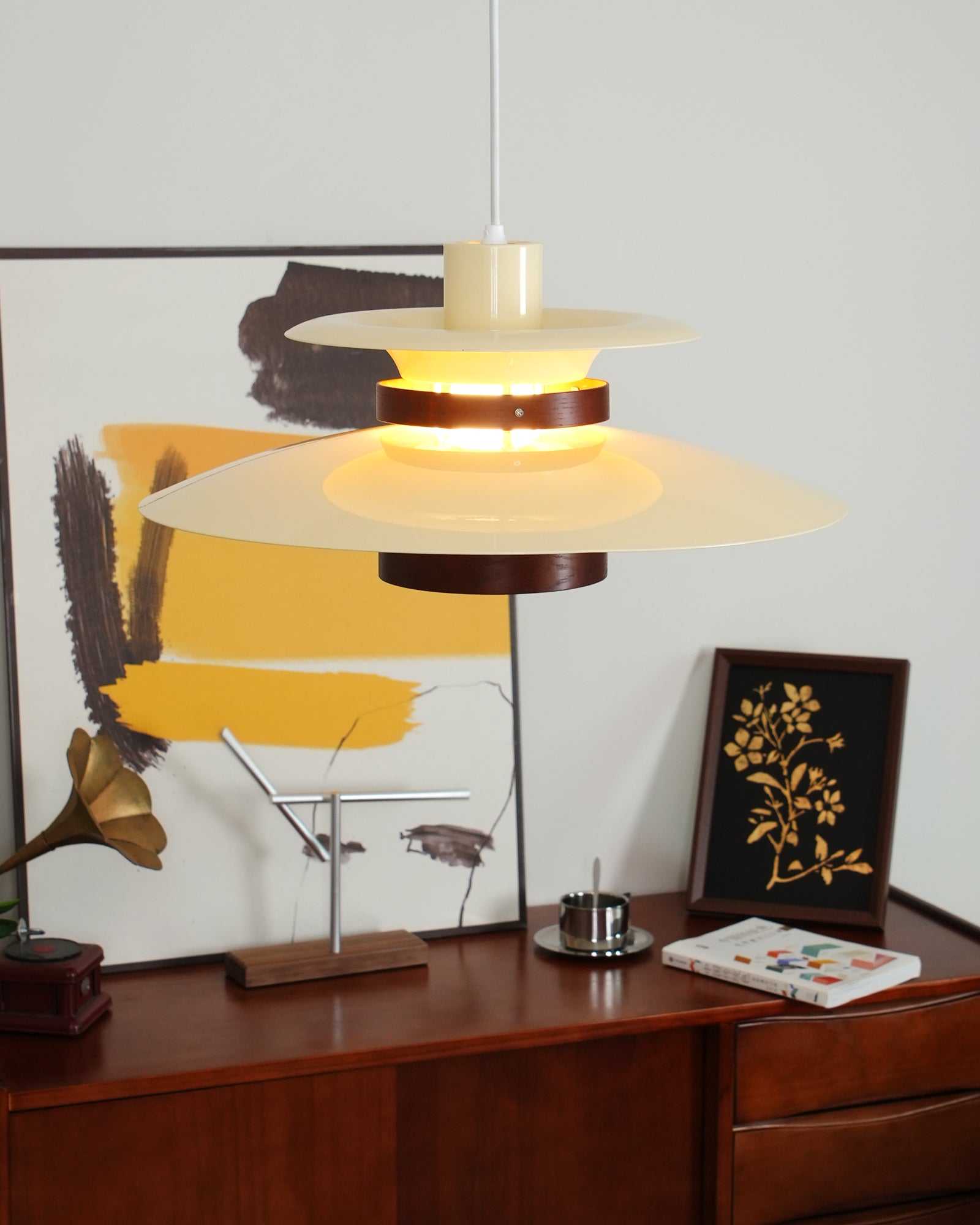 Nymera Suspension Bois Acier - Neutralighting