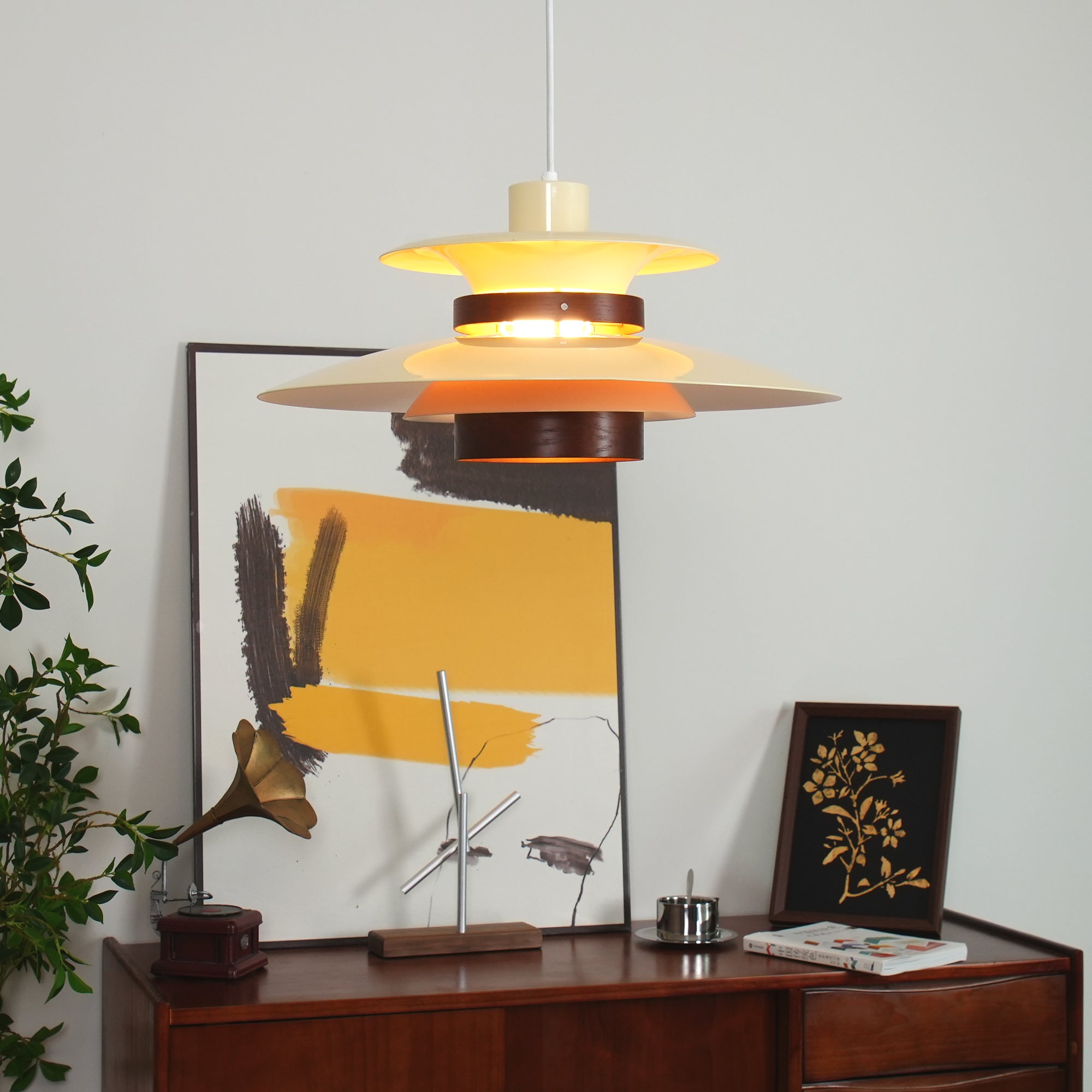 Nymera Suspension Bois Acier - Neutralighting
